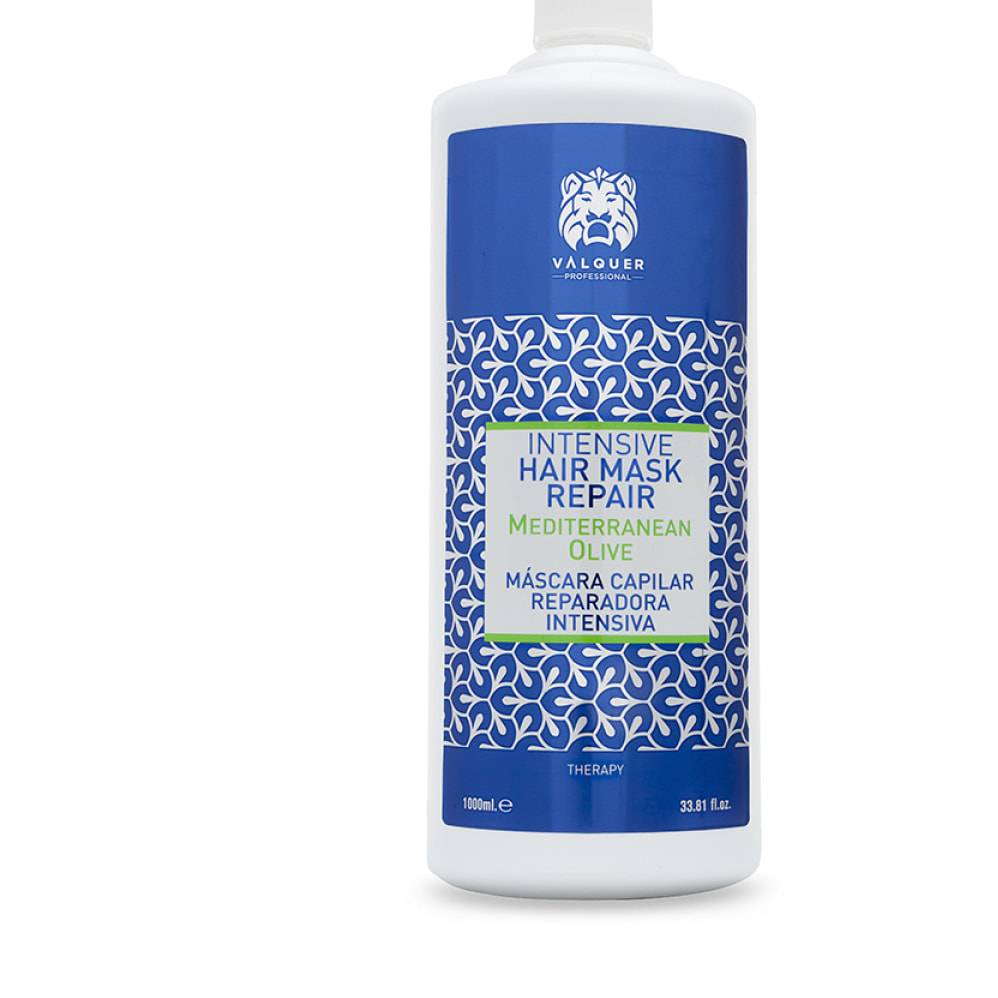 Valquer Mascarilla capilar reparadora intensiva de oliva- 1000 ml