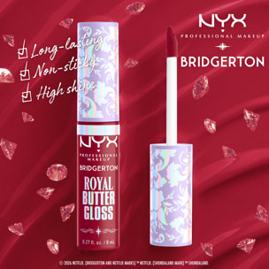 NYX Professional Makeup Collection Limitée Bridgerton Royal Kit Lèvres 05