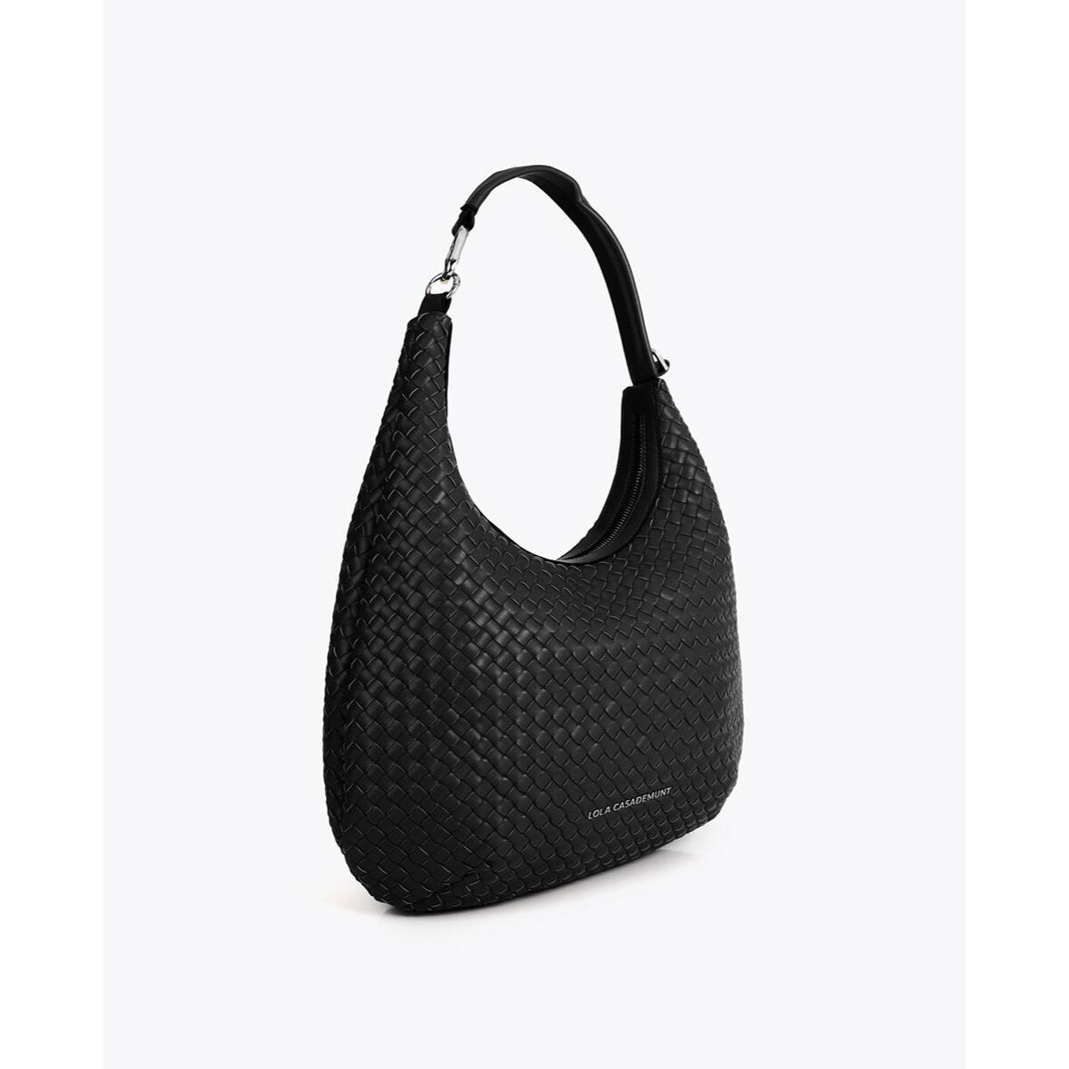 Borsa hobo intrecciata