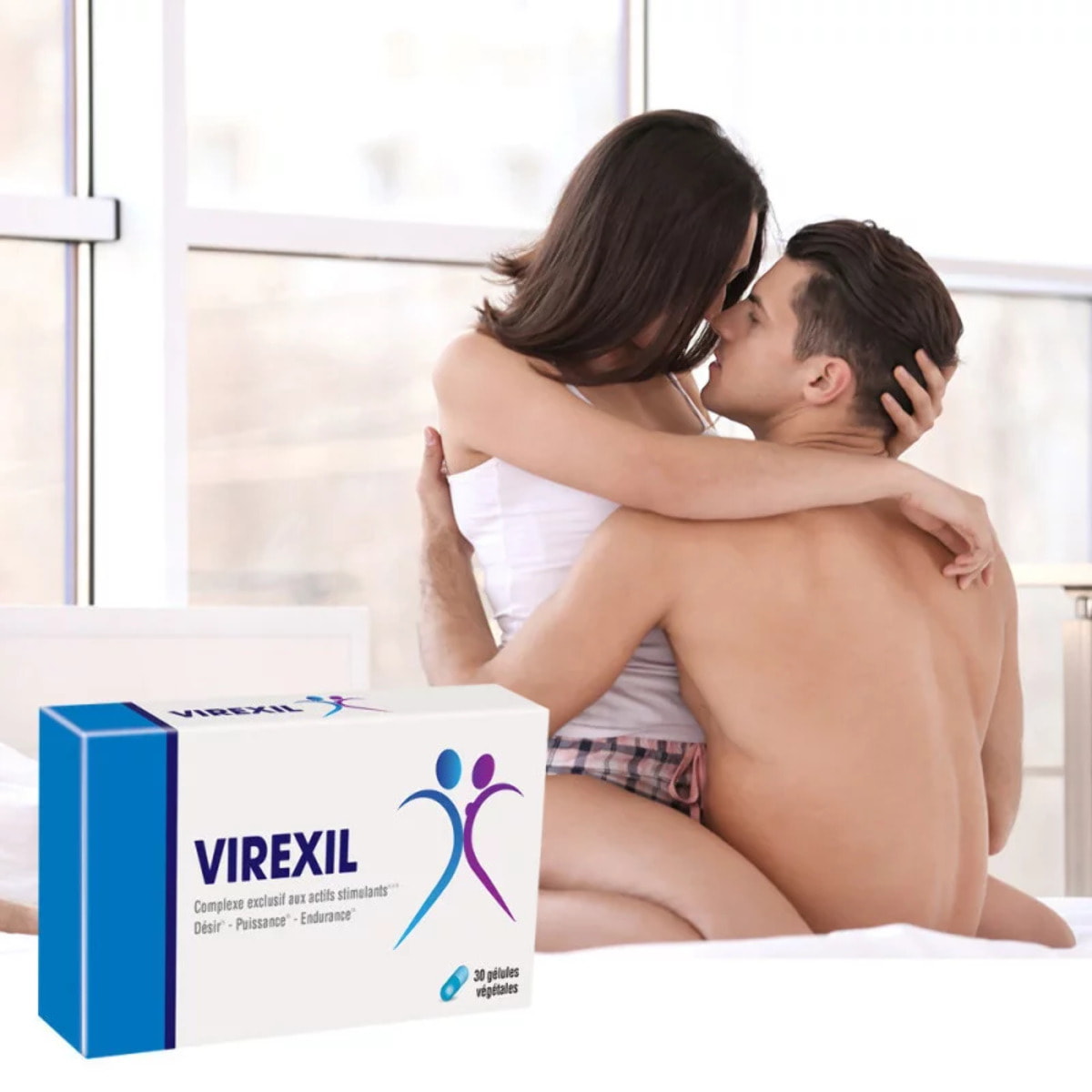 NUTRIEXPERT – Virexil – Aide à maintenir l'endurance – Stimule la libido et le désir – Contribue à une spermatogénèse normale – Complexe aux Actifs stimulants – Actifs d'origine naturelle - 30 gélules