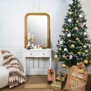 Miroir Deco Moulure Doree