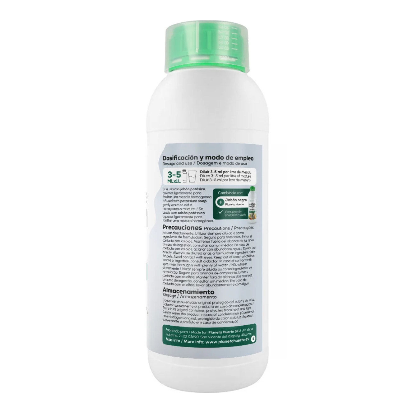 Aceite de Neem 100% Puro y Natural Planeta Huerto 1L