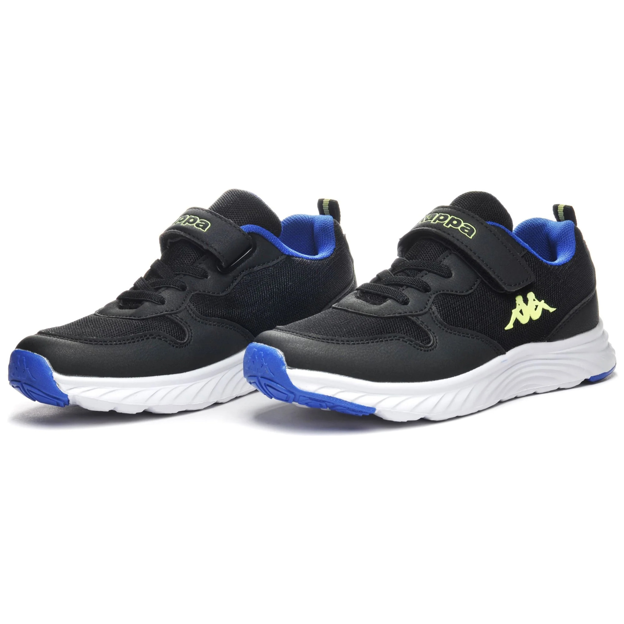 Kappa - Sneakers Bambino/a Nero - Logo Delvis Ev Kid