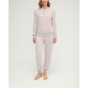 Pijama mujer vigore de rayas