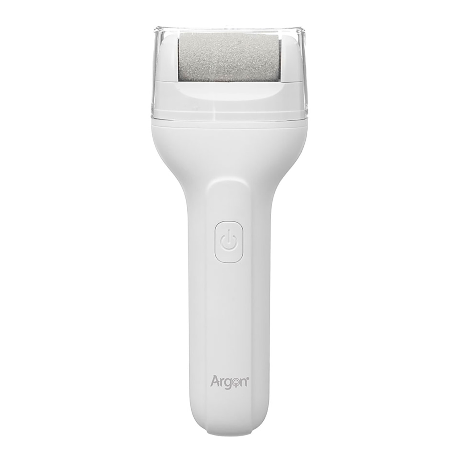 Lima electrica blanca para pies. Con batería recargable de 1200mah.