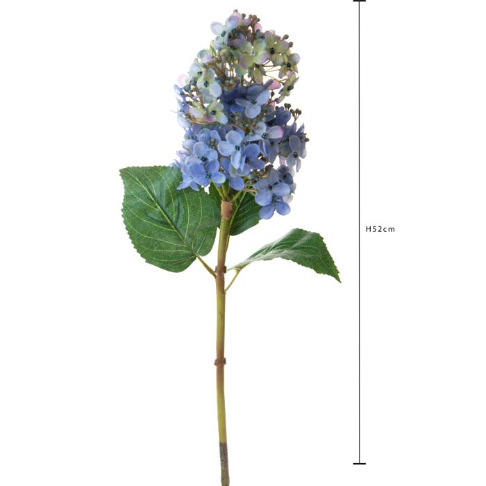 Ortensia Paniculata 52 Cm - Pezzi 3 - 16X52X16cm - Colore: Blu - Bianchi Dino - Fiori Artificiali