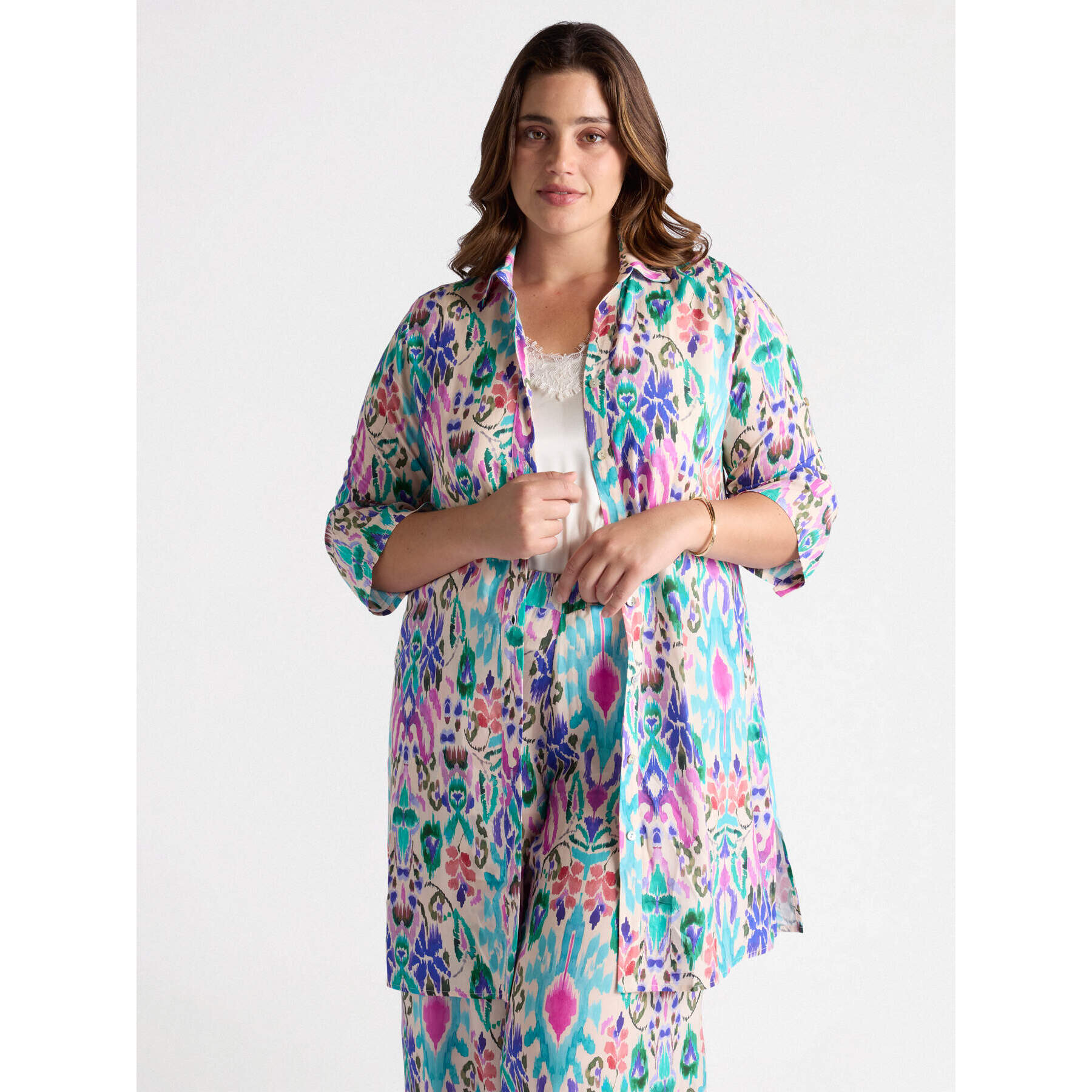 Fiorella Rubino - Chemisier estampado - Light - blue