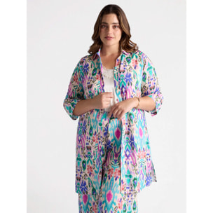 Fiorella Rubino - Chemisier estampado - Light - blue