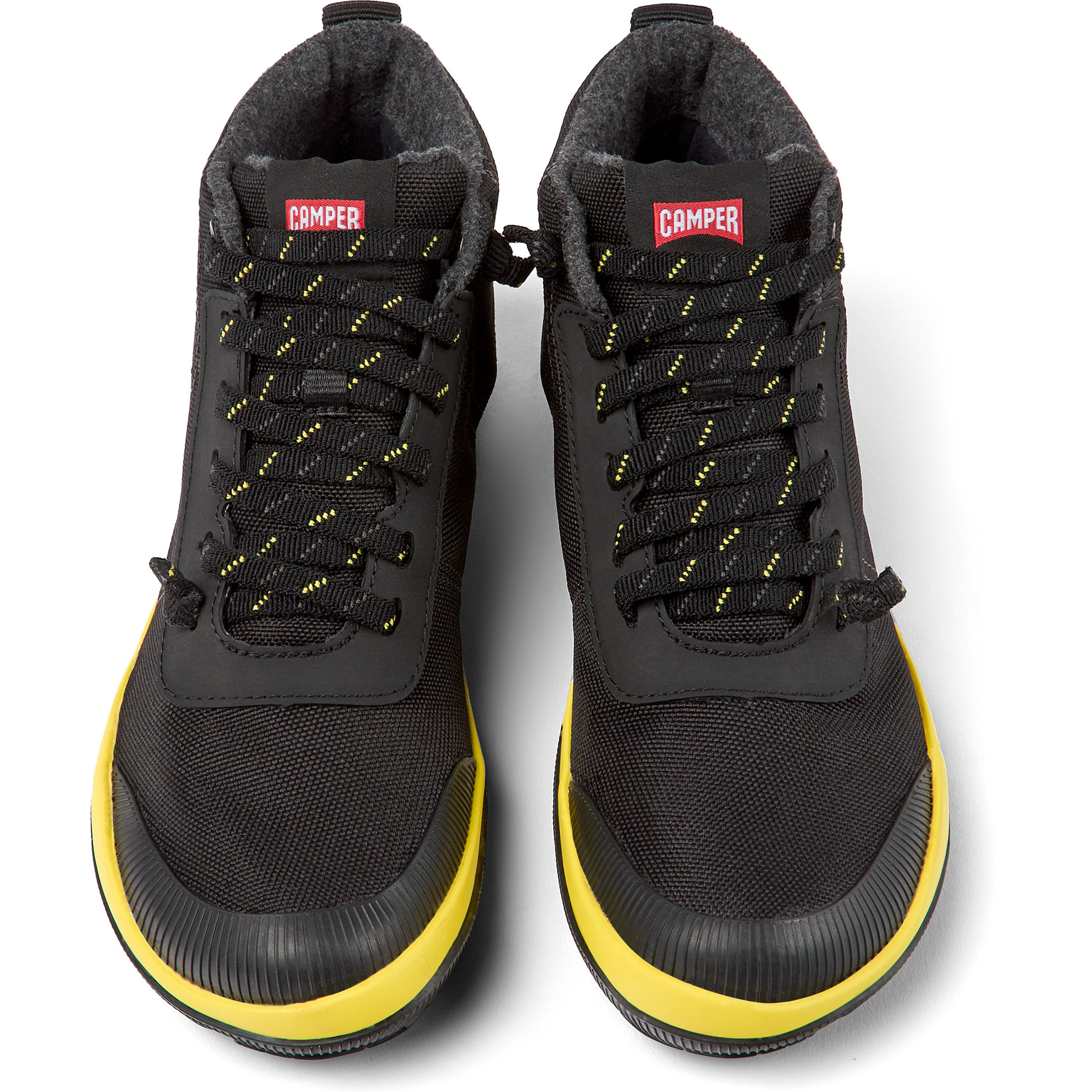 Botines - CAMPER Peu Pista GM - Negro - Textil técnico (poliéster reciclado)