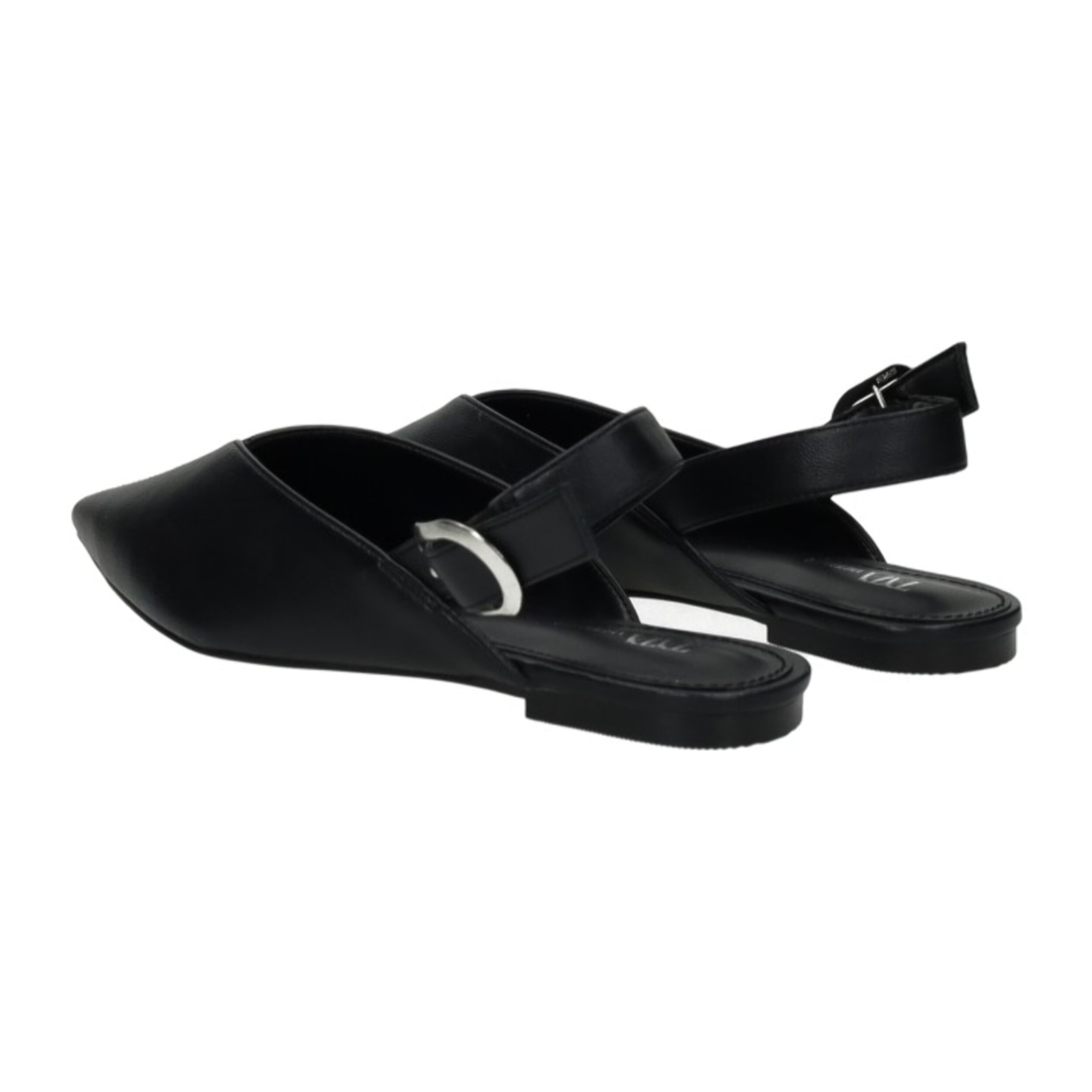 Décolleté sling back Donna Tata Italia Nero