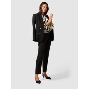 Oltre - Blazer con botones joya - Negro