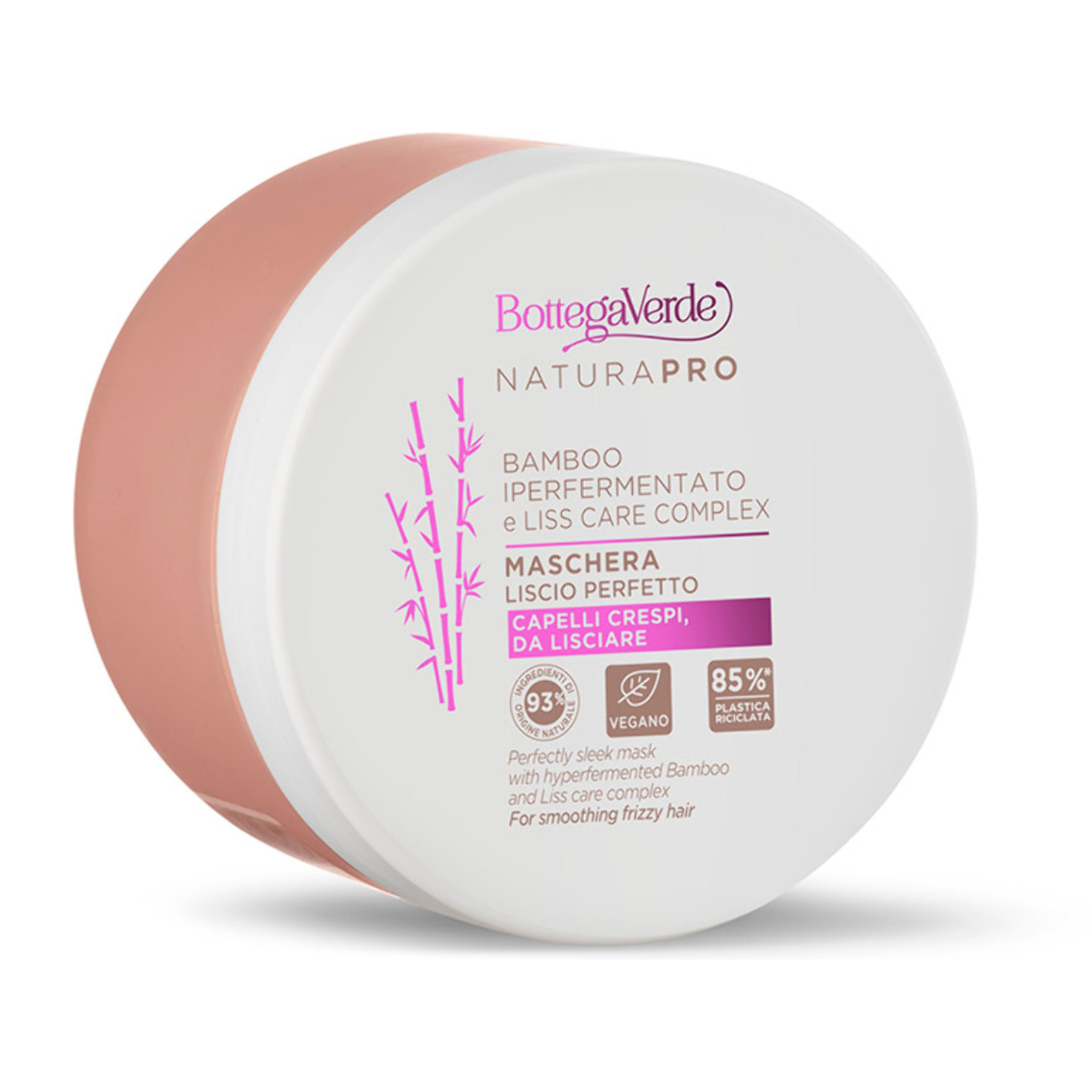 Bamboo iperfermentato e LISS CARE COMPLEX - Maschera - Liscio perfetto - capelli crespi da lisciare