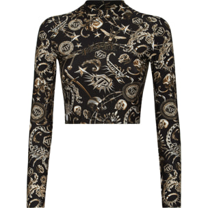 PHILIPP PLEIN Ls Top SCORPION