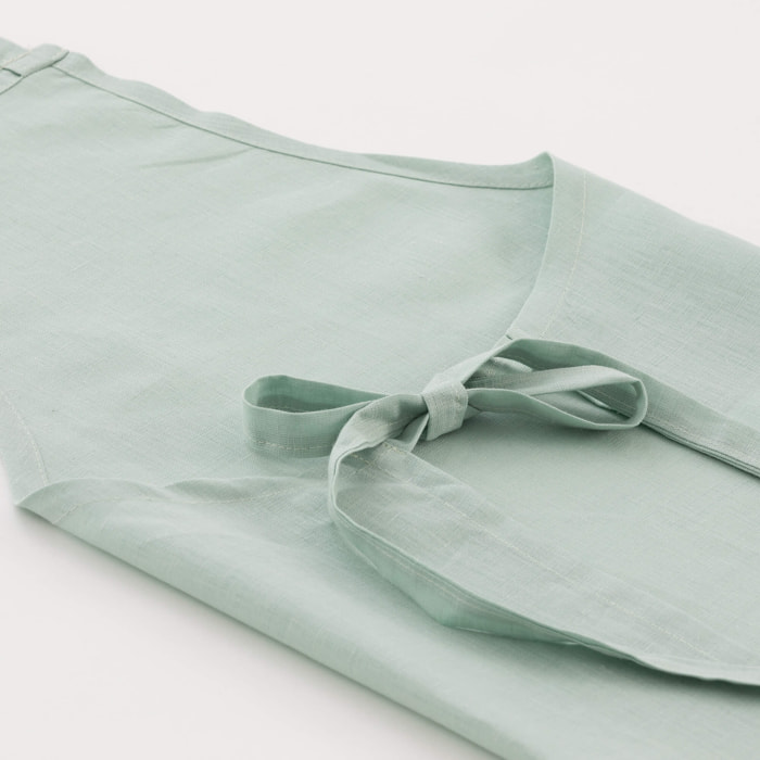 Tablier 100% lin Aqua - 110x69 cm