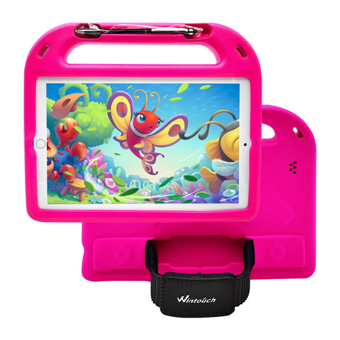 DAM Tablet Infantil K13 3G WiFi. SO Android 7.0. Pantalla 10'' 1280x800px. MTK6592 Octa Core 1.7GHz, 2GB RAM + 32GB. Doble cámara. 27x3x22,5 Cm. Color: Rosa