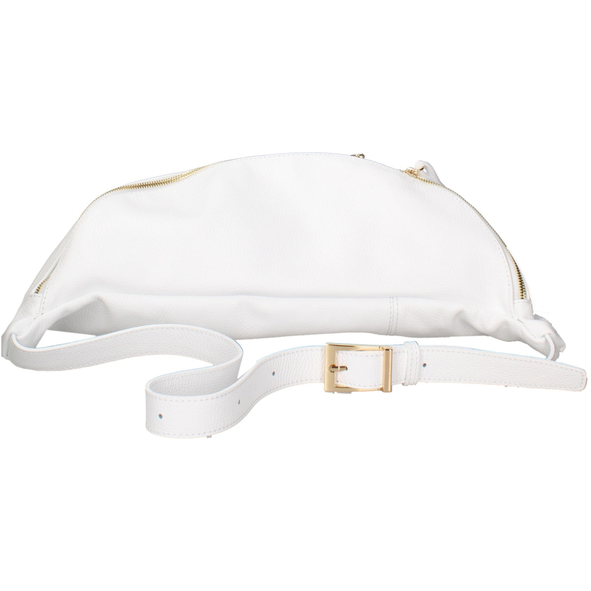 Borsa a tracolla da donna Made in Italy - Modello Caelia Plus - 100% pelle - 47.0 x 28.0 x 2.0 cm