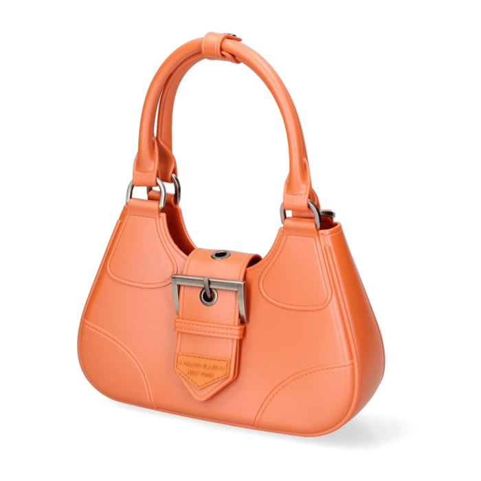 Borsa a mano da donna - Modello False - 100% PVC - 16.0 x 23.0 x 6.0 cm