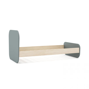 Cama juvenil Misty Breeze Verde Salvia - Oak Soft