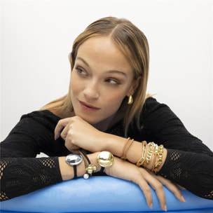 Coletero LUX BY LUX acabado en oro 18k