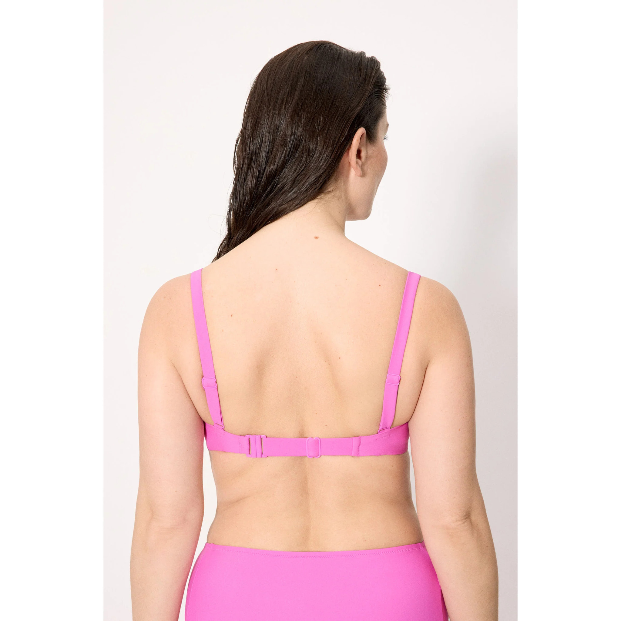 Top bikini contenitivo Rosa