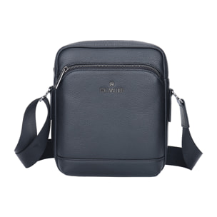 Borsa a tracolla  da uomo In Vera pelle Made in Italy 20x25x9 cm