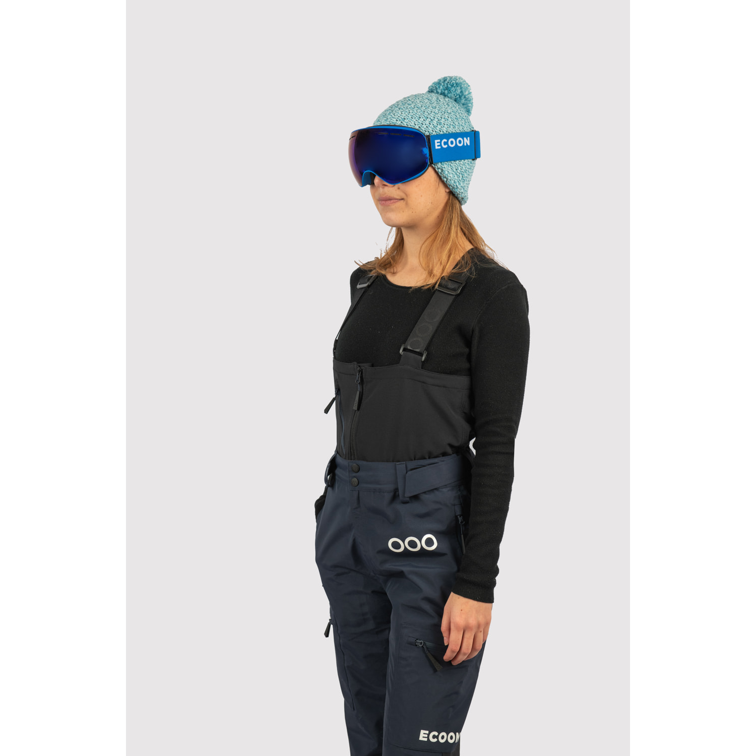 Pantaloni da donna ECOExplorer Pants di ECOON - Blu