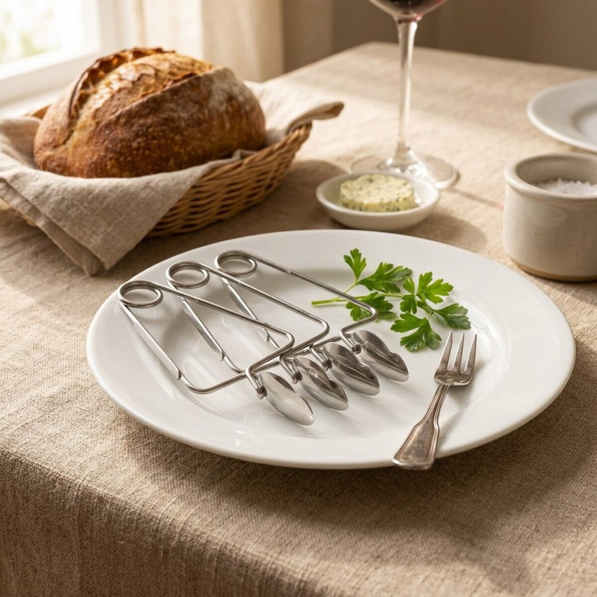 Lot de 4 pinces à escargot FM Professional
