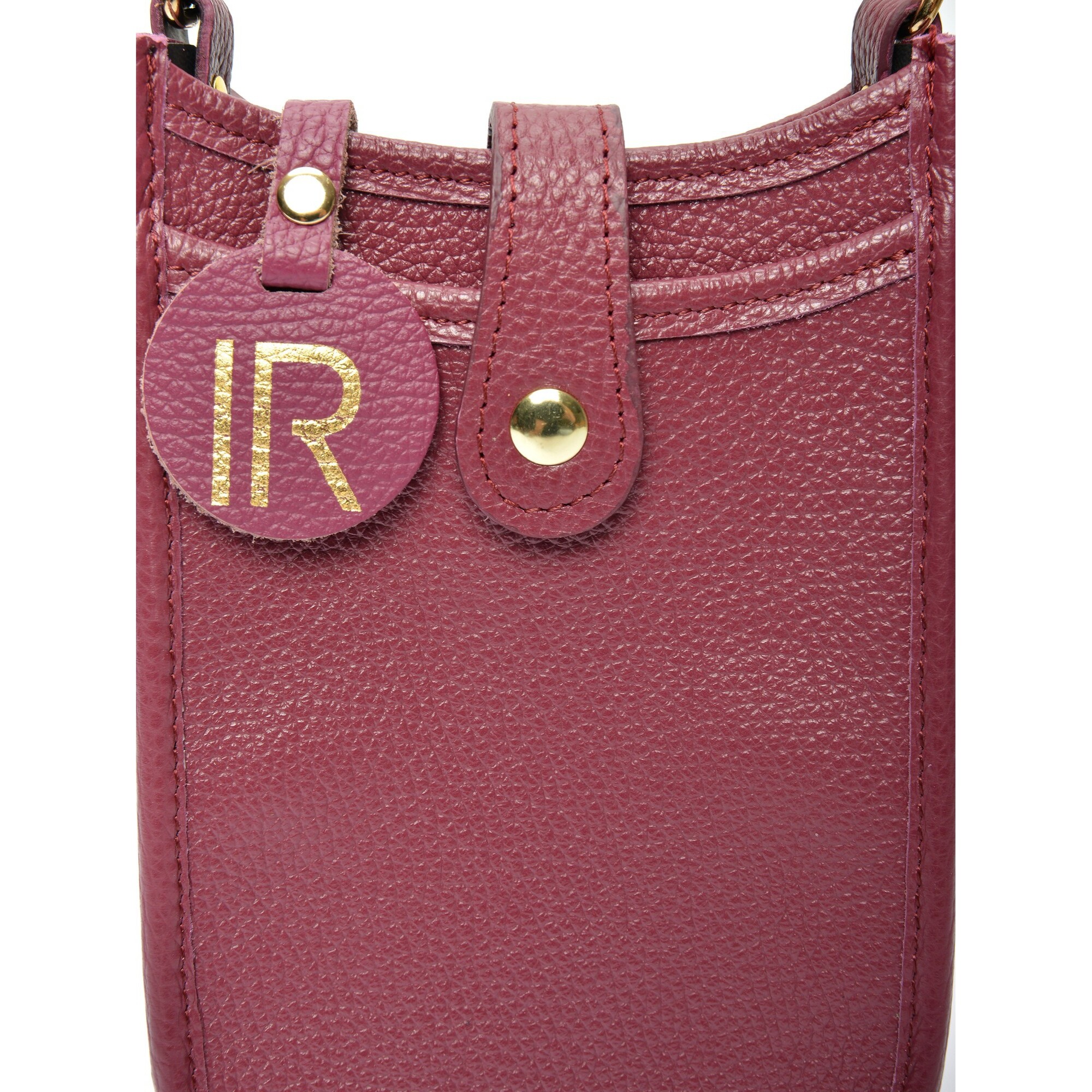 Borsa a spalla Isabella Rhea Bordeaux