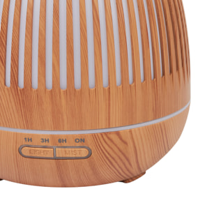 Diffuseur - HOME DECO FACTORY - Lantern - Huiles Essentielles - LED - Marron