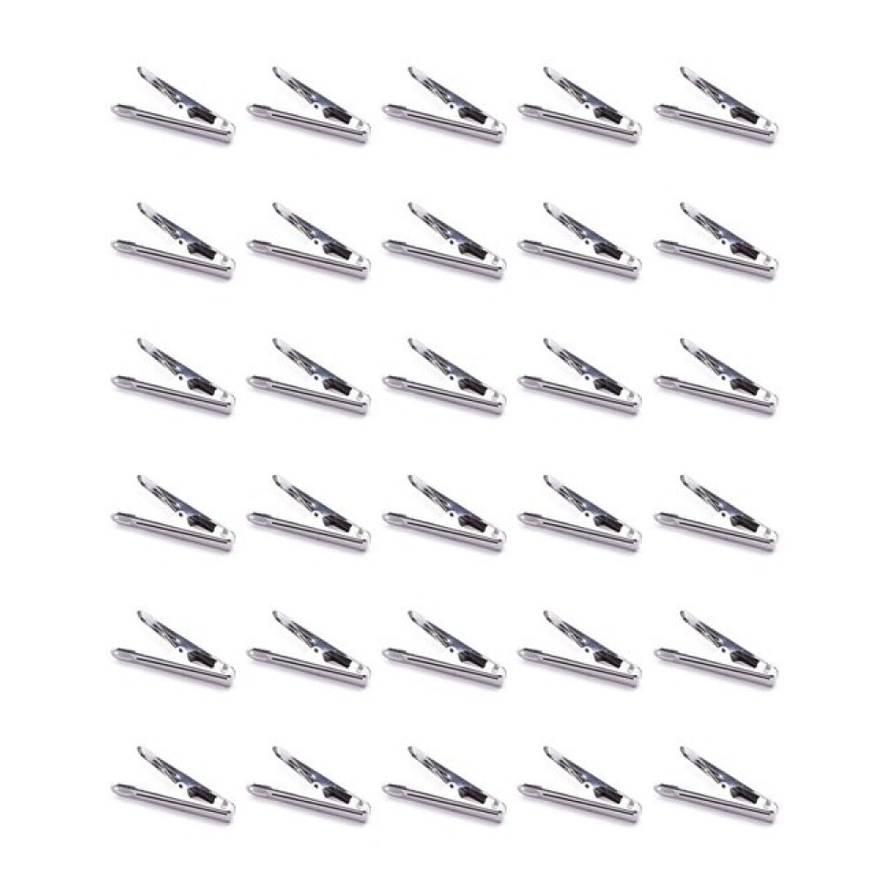 Lot de 120 pinces à  linge en inox MSV