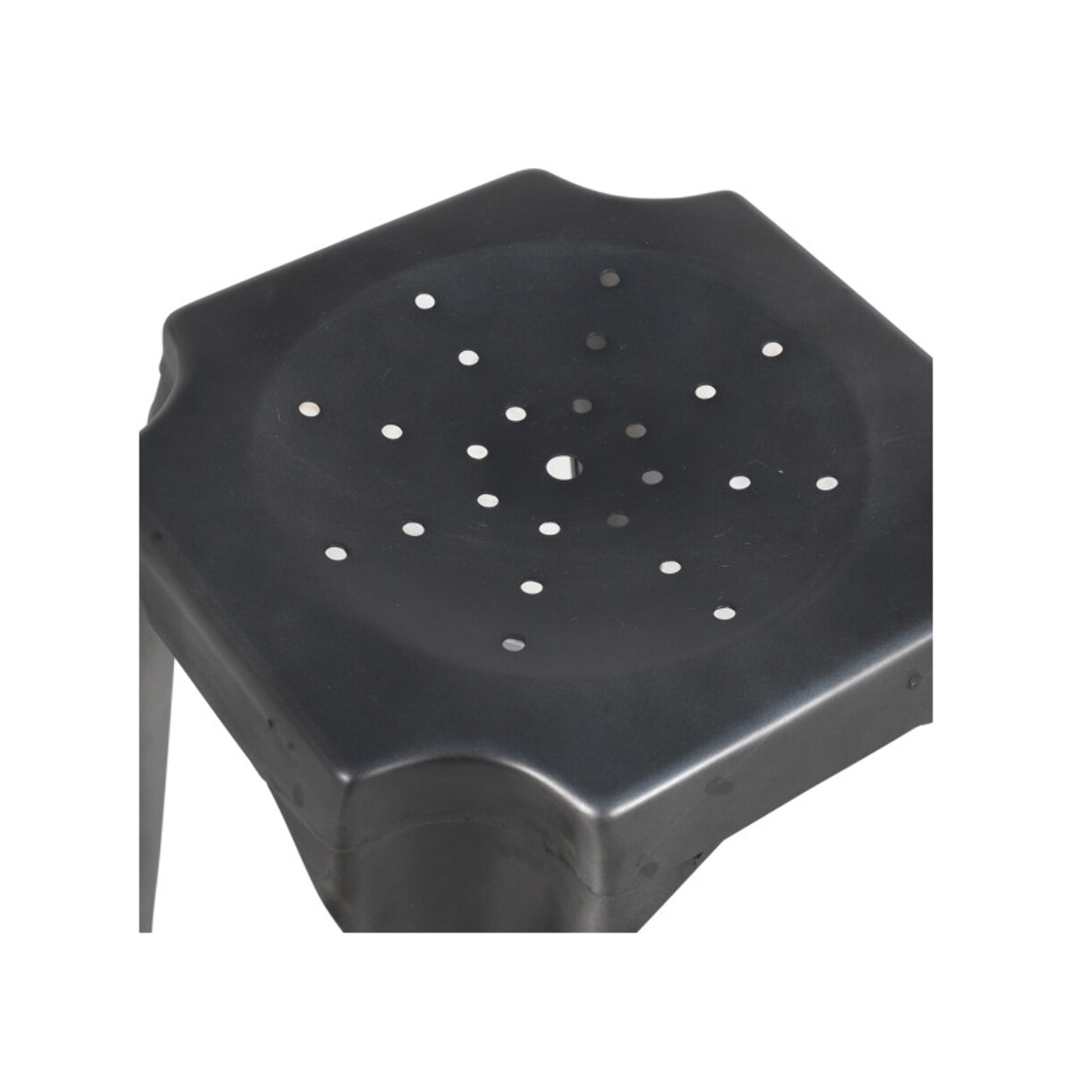 Tabouret de bar en métal au style industriel - STEAL