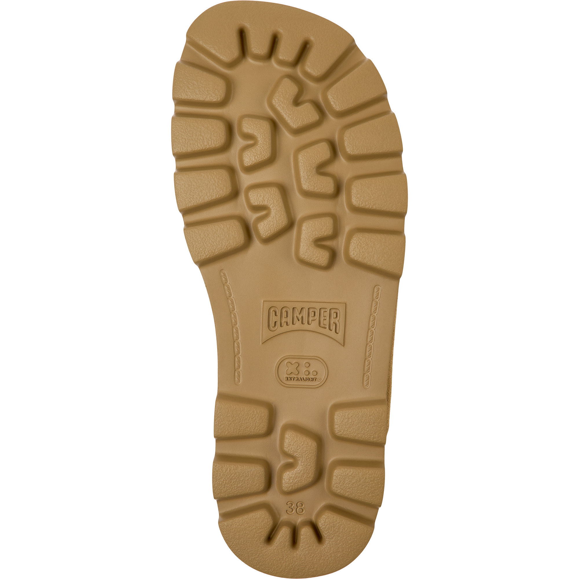 Mules - CAMPER Brutus - Marron - Piel de ante