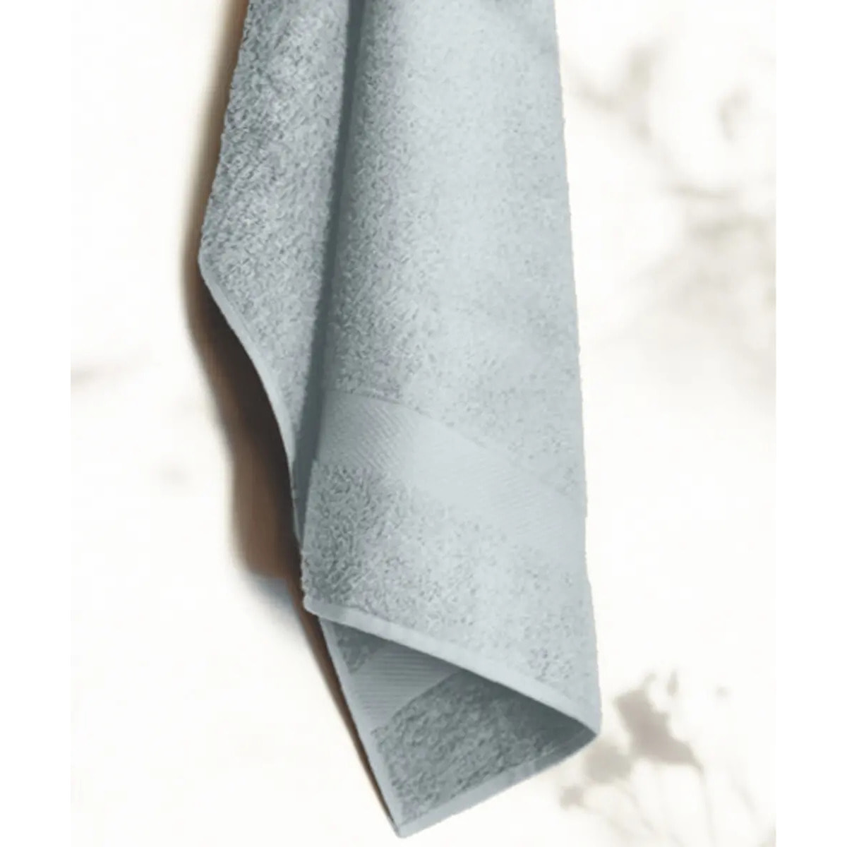 Set 3 asciugamano spugna cotone 100% Made in Italy. Ospite + Salvietta + Telo. Colore GRIGIO CHIARO