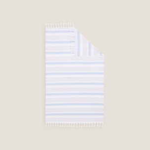 Toalla pareo algodón rayas Jorne color azul