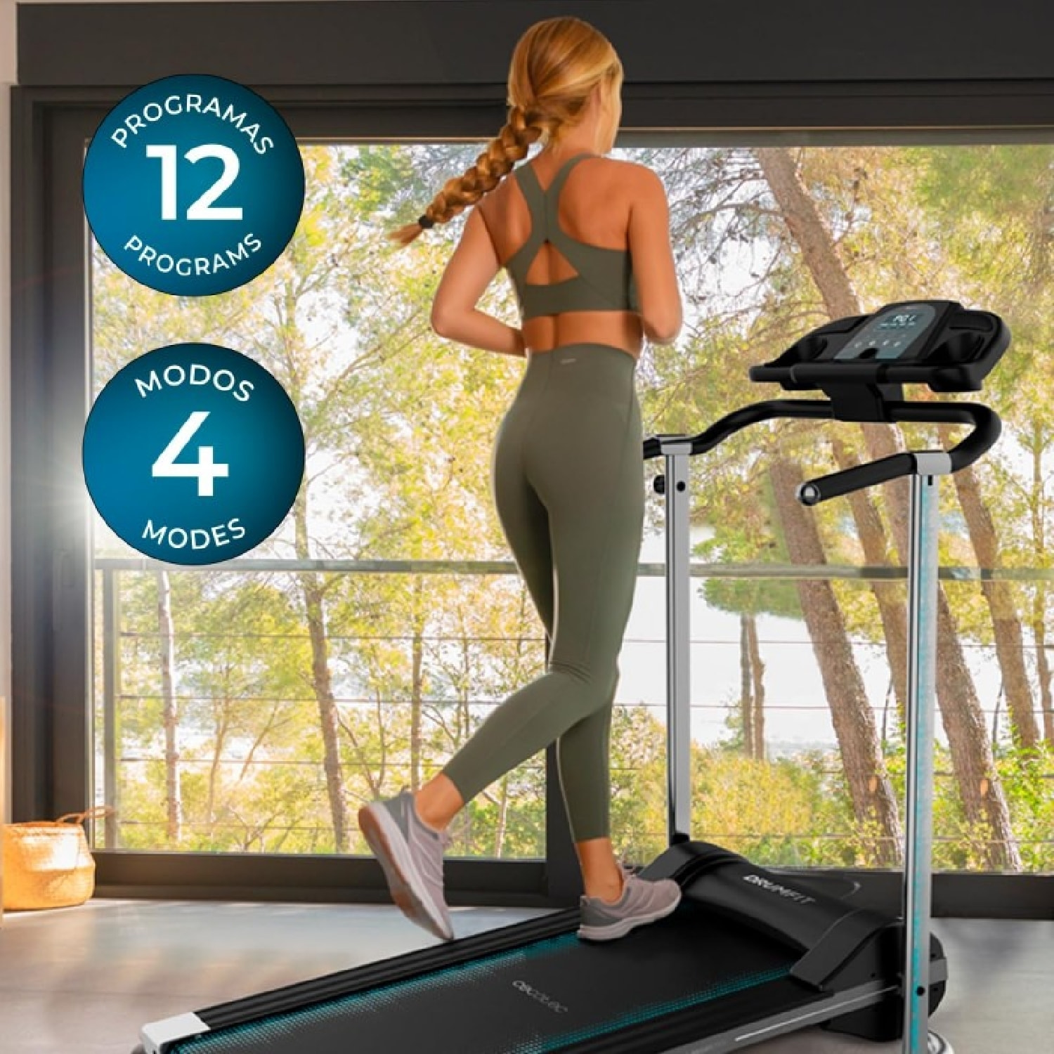 Cecotec Tapis de marche Drumfit Wayhome 800 Prometeo