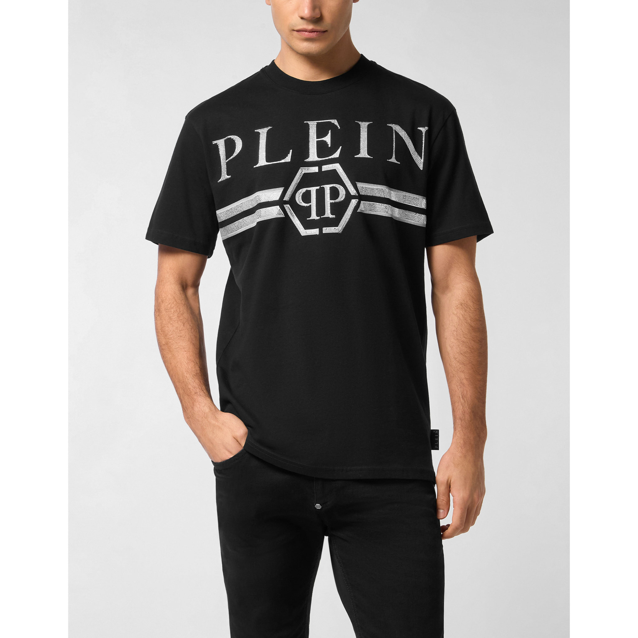 PHILIPP PLEIN Camiseta Cuello Redondo Ss