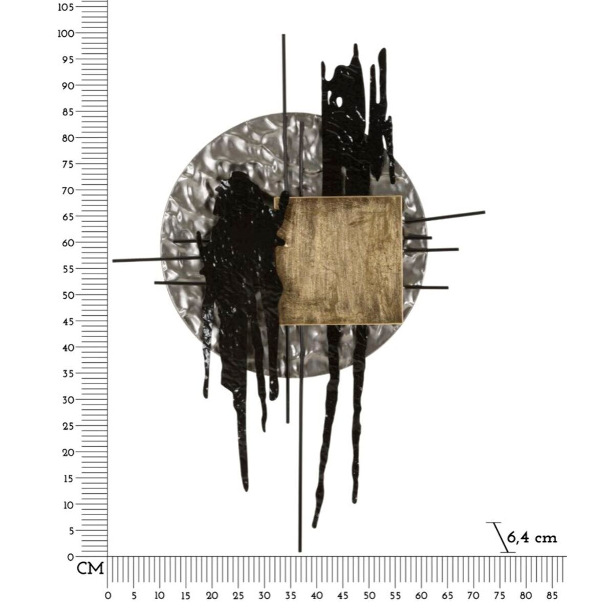 PANNELLO DA MURO CRIPTON -A- CM 71,8X6,4X100