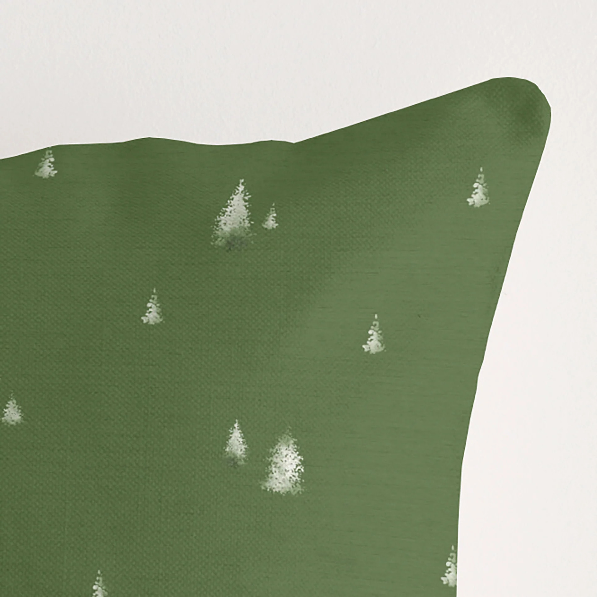Housse de coussin 100 % coton Christmas Grove A 50x50 cm