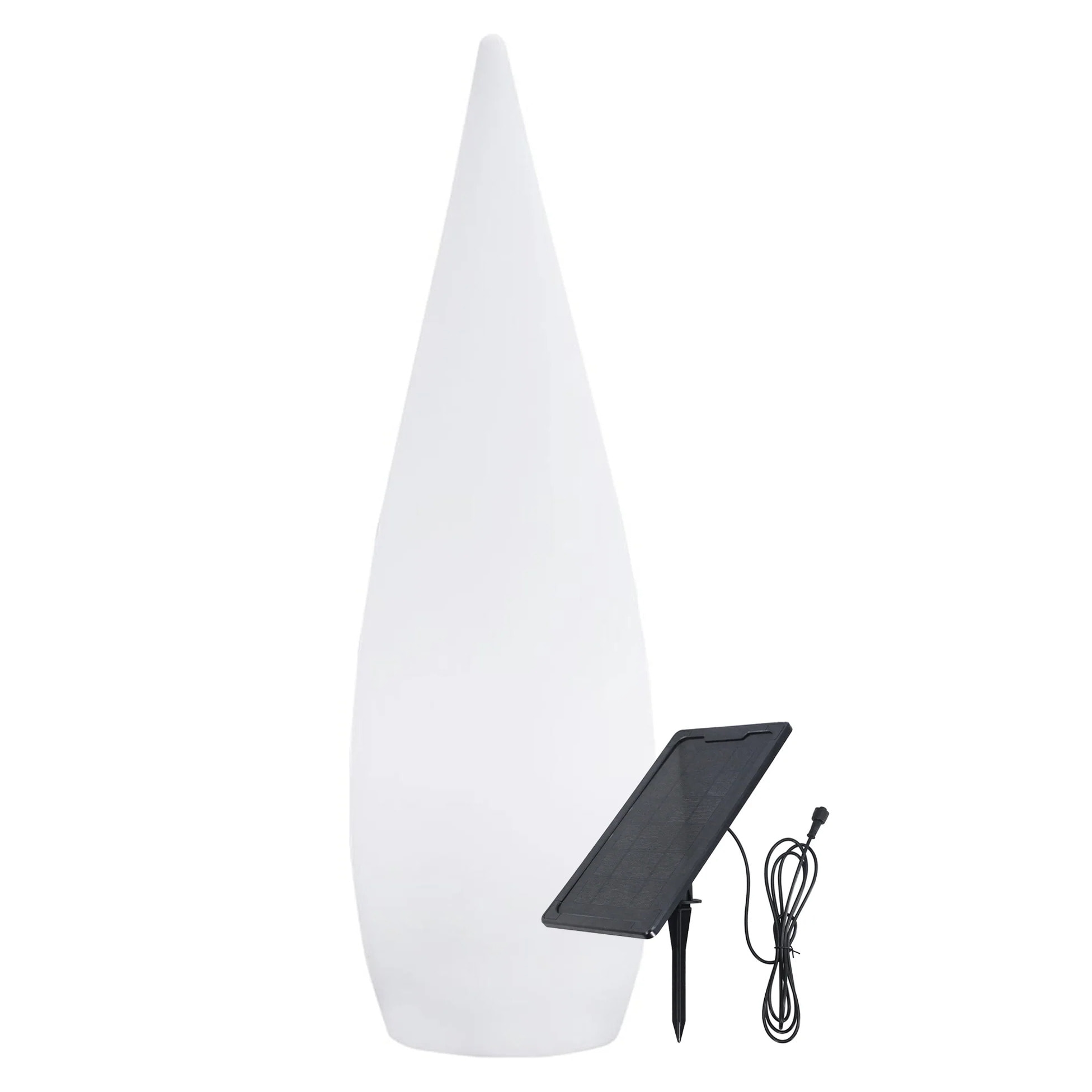 Lampadaire solaire CLASSY RGB H120CM