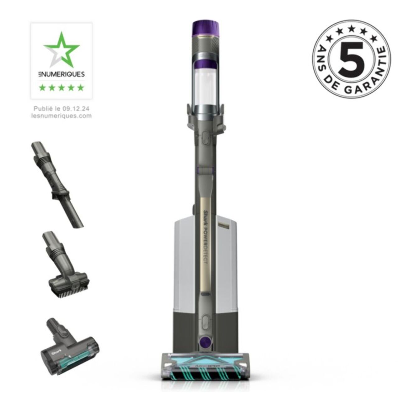Aspirateur balai SHARK PowerDetect avec base de vidage automatique IP3251EUT