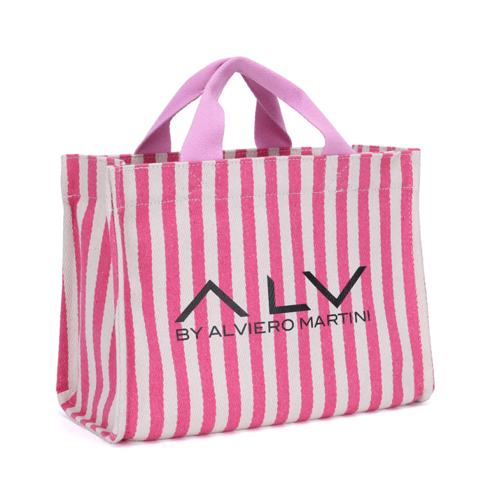 Borsa Shopper  da donna Textile Prodotto Vegano 32x24x14 cm