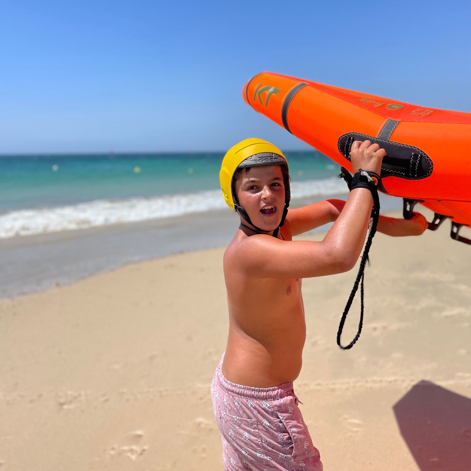 CASCOS PARA DEPORTES DE AGUA OCEAN DOLPHIN de color Azul