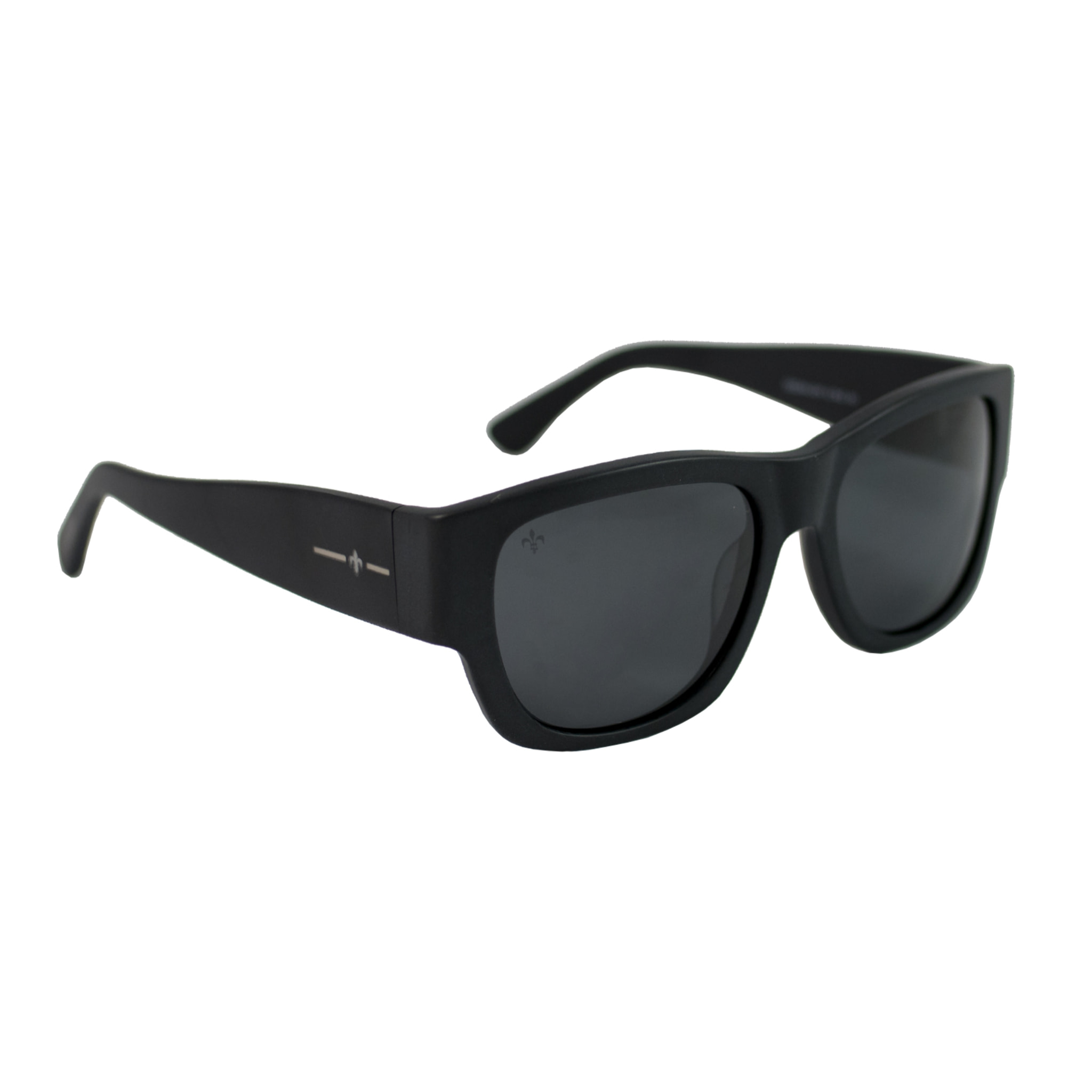 Gafas de sol LENOIR MESRINE - Negro brillante / Ahumada