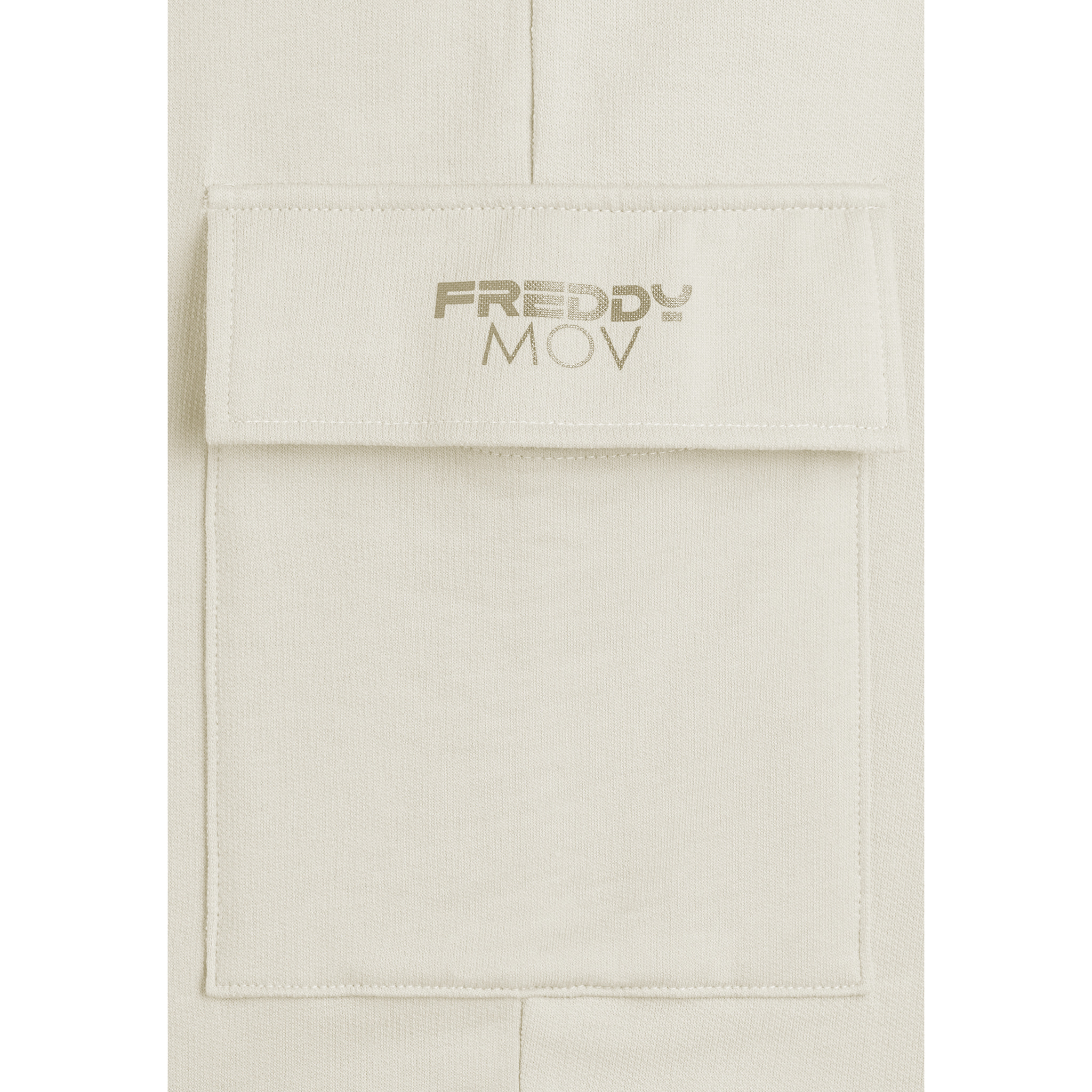 Pantaloni Cargo Regular Fit in French Terry