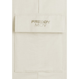 Pantaloni Cargo Regular Fit in French Terry