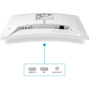 Ecran PC Gamer PHILIPS Evnia 27M2C5501 27" Incurvé QHD 180Hz Fast VA HDR10 Ambiglow