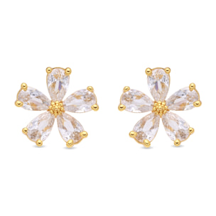 Pendientes Shayus acabado oro amarillo 18k