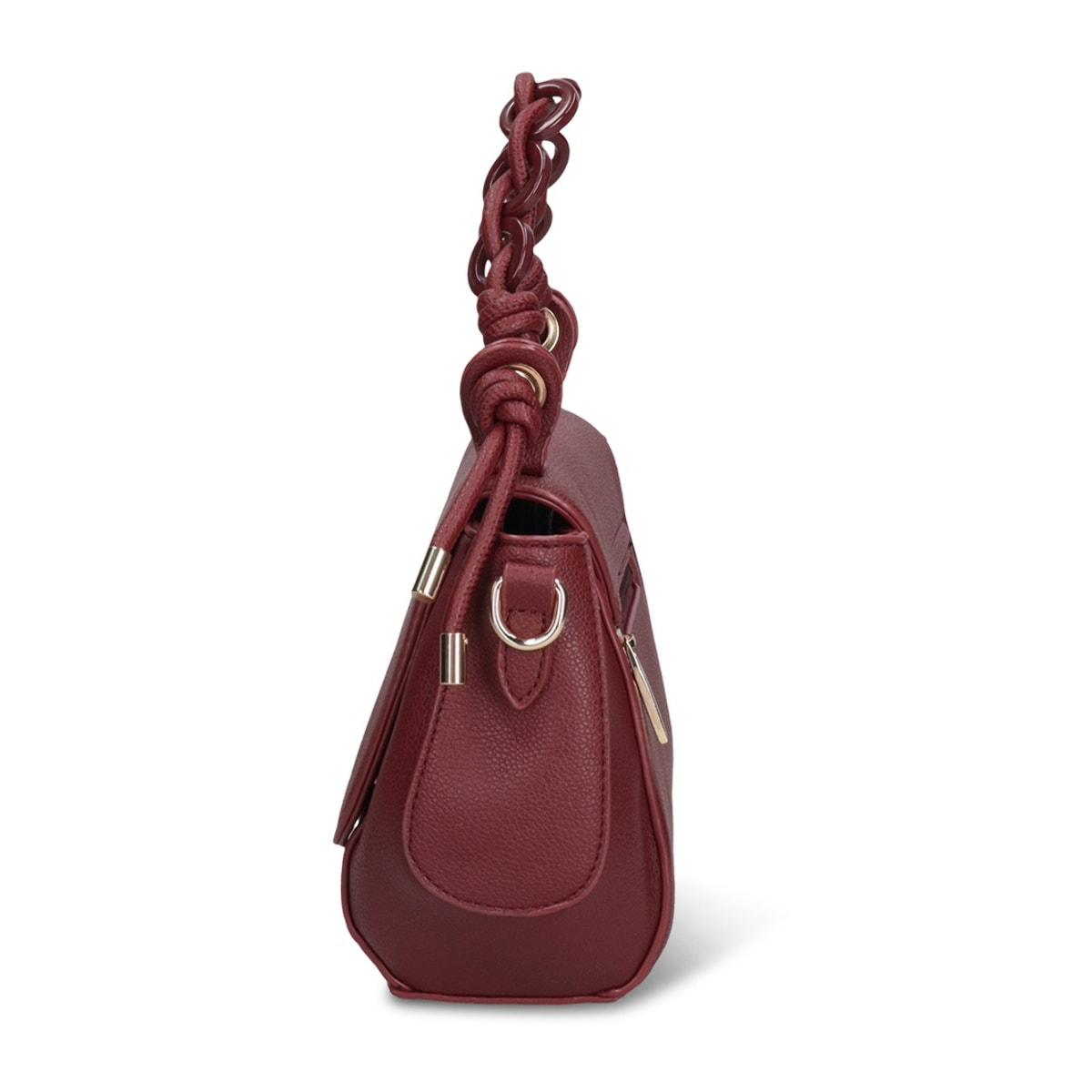 Borsa a mano da donna - Modello Celeste Chic - Pelle vegana PU - 25.0 x 15.0 x 11.0 cm