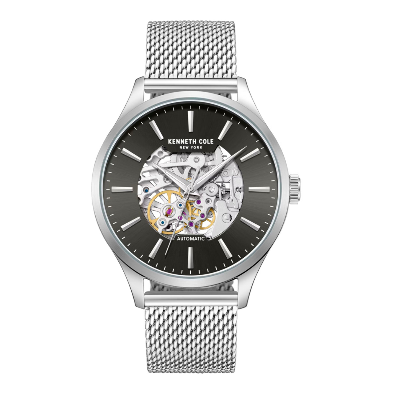 Reloj Kenneth Cole KCWGY0064102 Hombre Analogico Automatico con Correa de Acero inoxidable