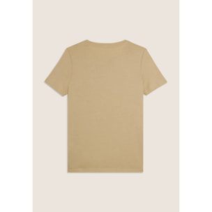 T-shirt Manica Corta con Grafica Animalier e Logo FREDDY